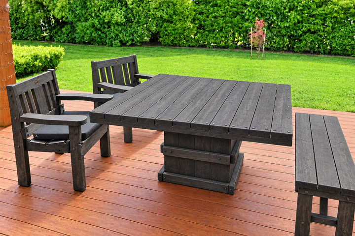 Square Woolpress Outdoor Table