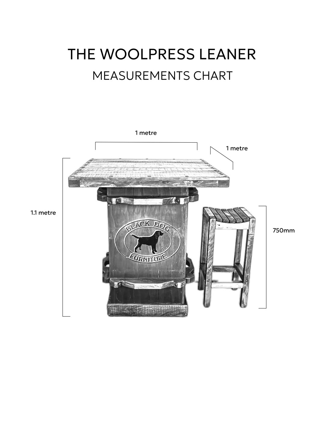 The Iconic Woolpress Leaner