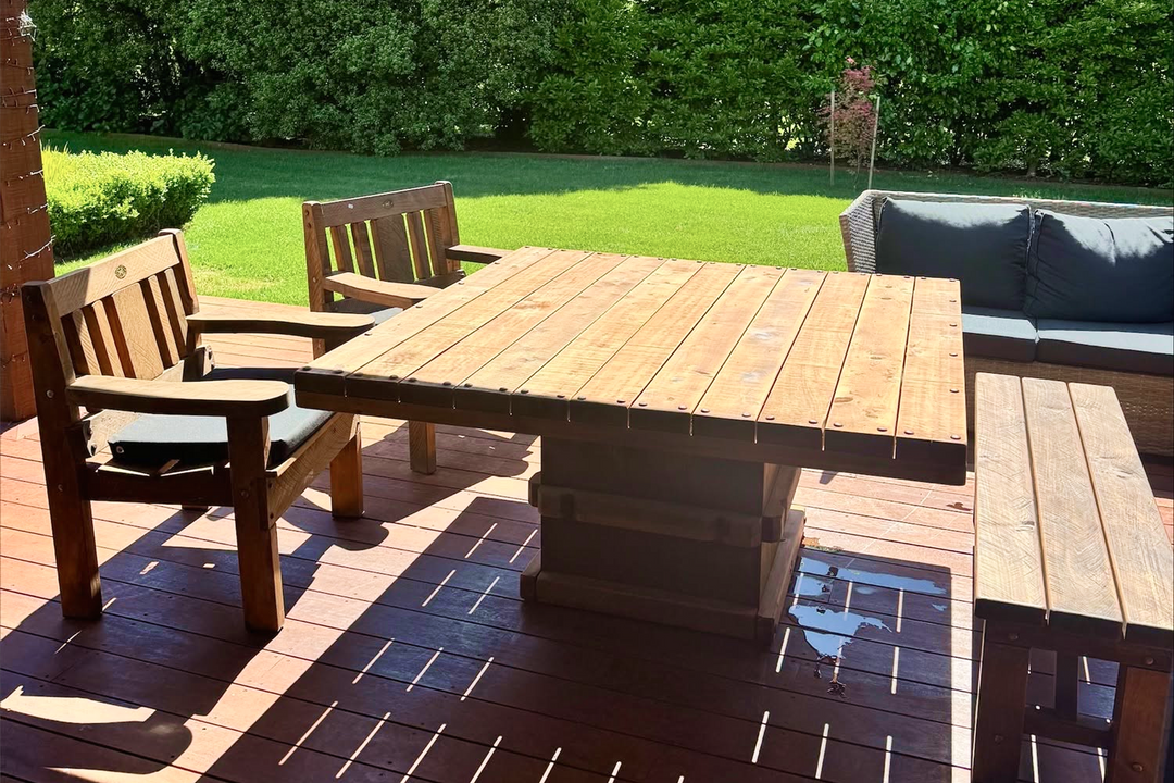 Square Woolpress Outdoor Table
