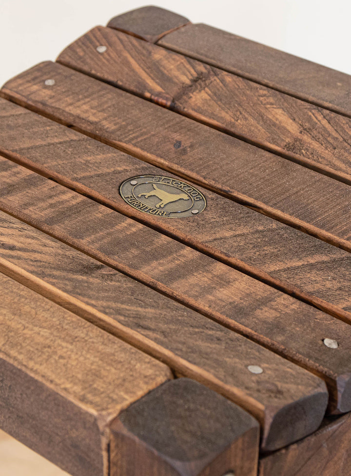 Wood Slat Stools