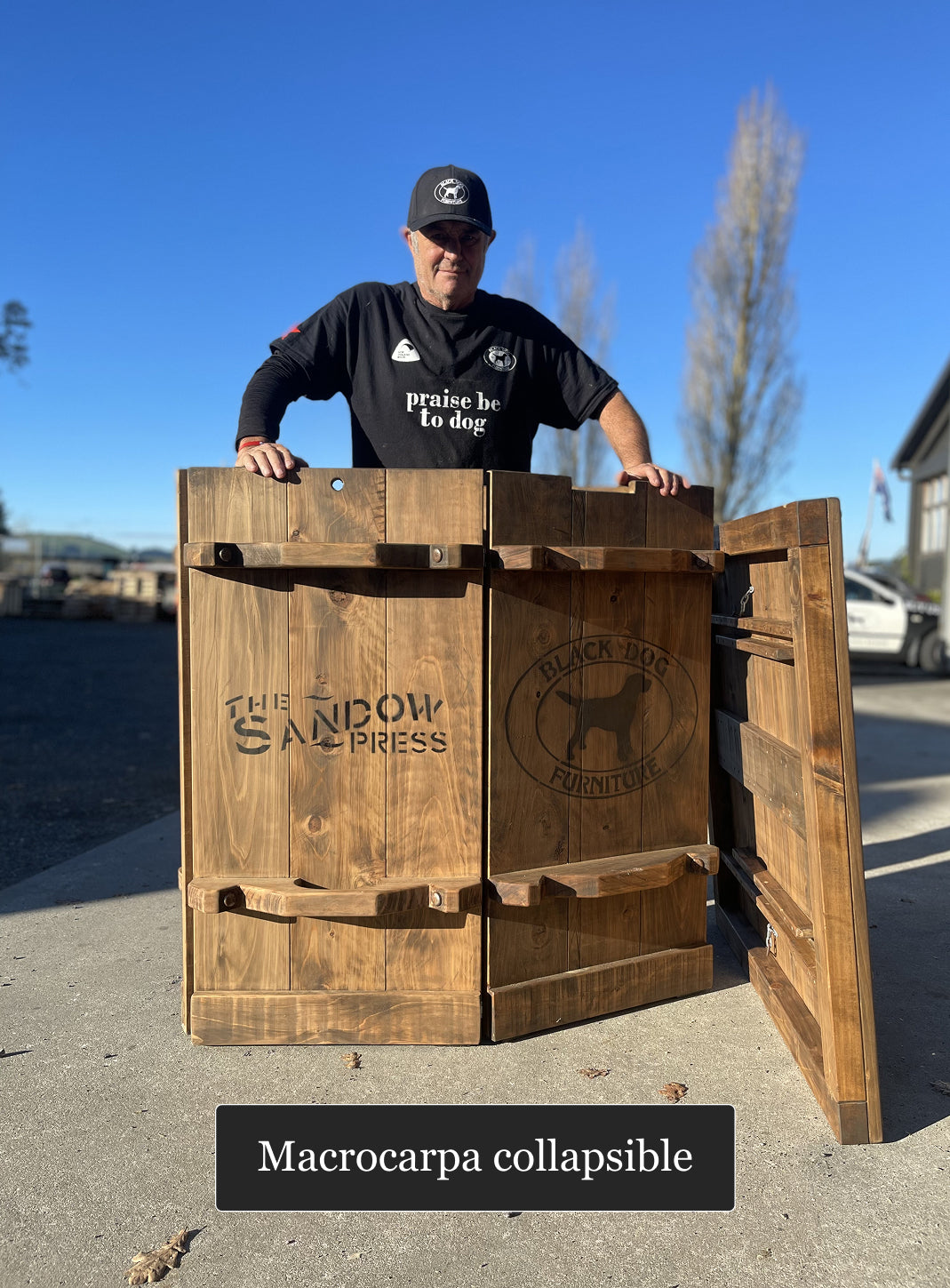 The Iconic Woolpress Leaner