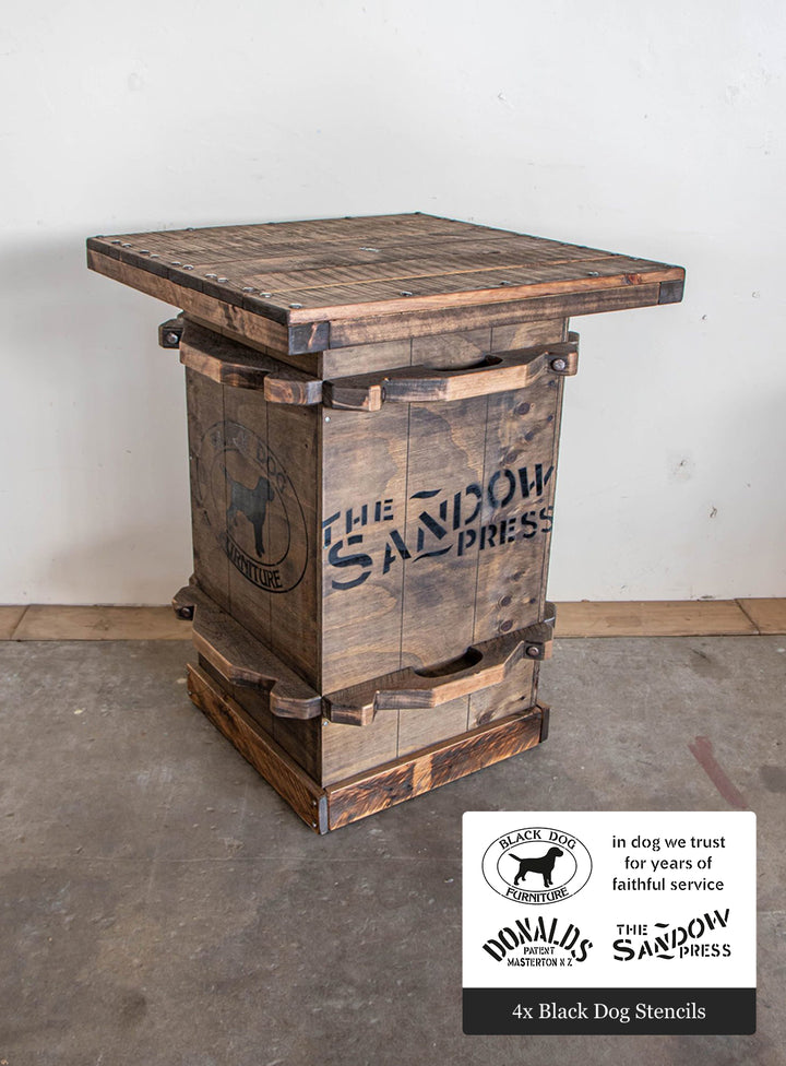 The Iconic Woolpress Leaner