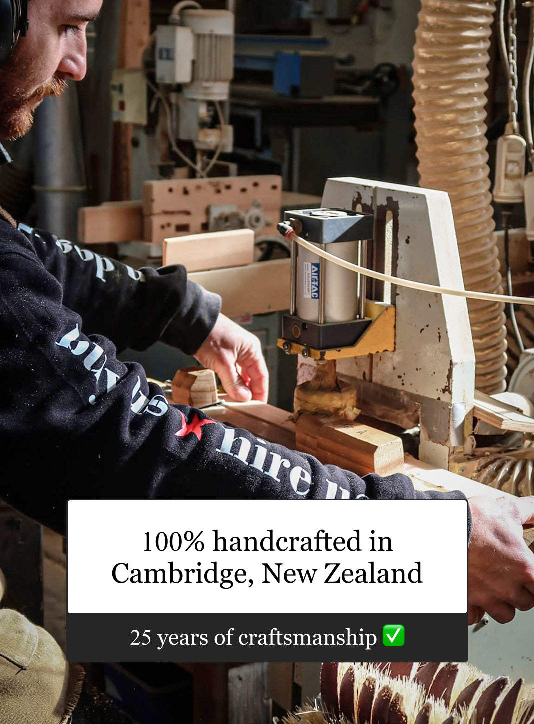 The Iconic Woolpress Leaner